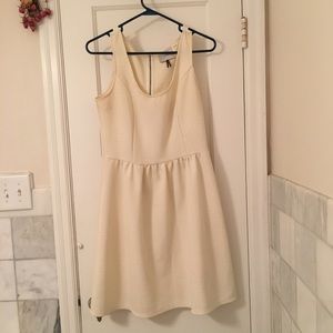 Anthro basket weave knit dress